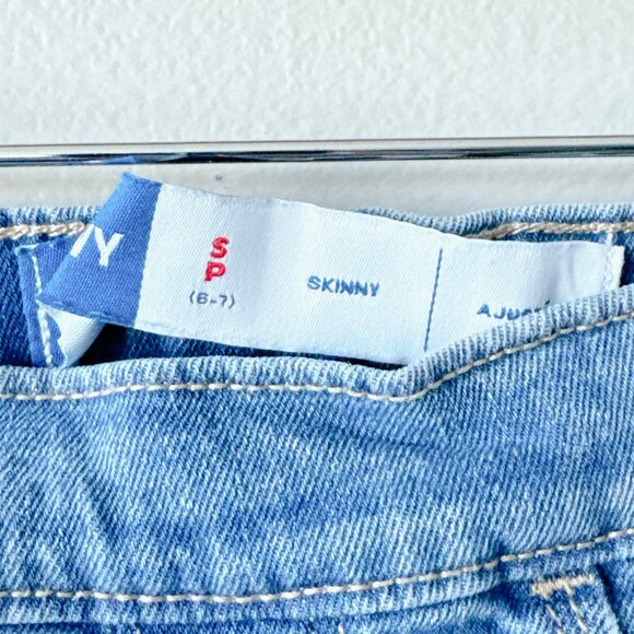 Old Navy Jeans small 6 -7 years light wash denim skinny jeans - Picture 14 of 14